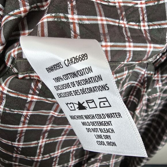 NEW Robert Graham Waterford Checkered Long Sleeve Button Down 2XL - Picture 6 of 8